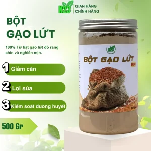 [Giảm Cân] Bột Gạo Lứt giảm cân N23 Đã Rang Xay Mịn , Giảm Cân An Toàn, Cân Bằng Đường Huyết